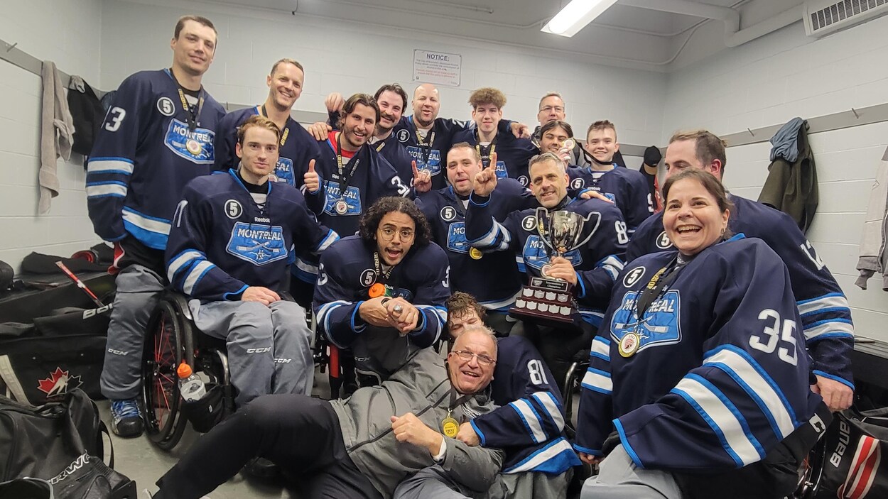 L'équipe du Québec de parahockey a remporté le tournoi à Brampton au début du mois de novembre. 