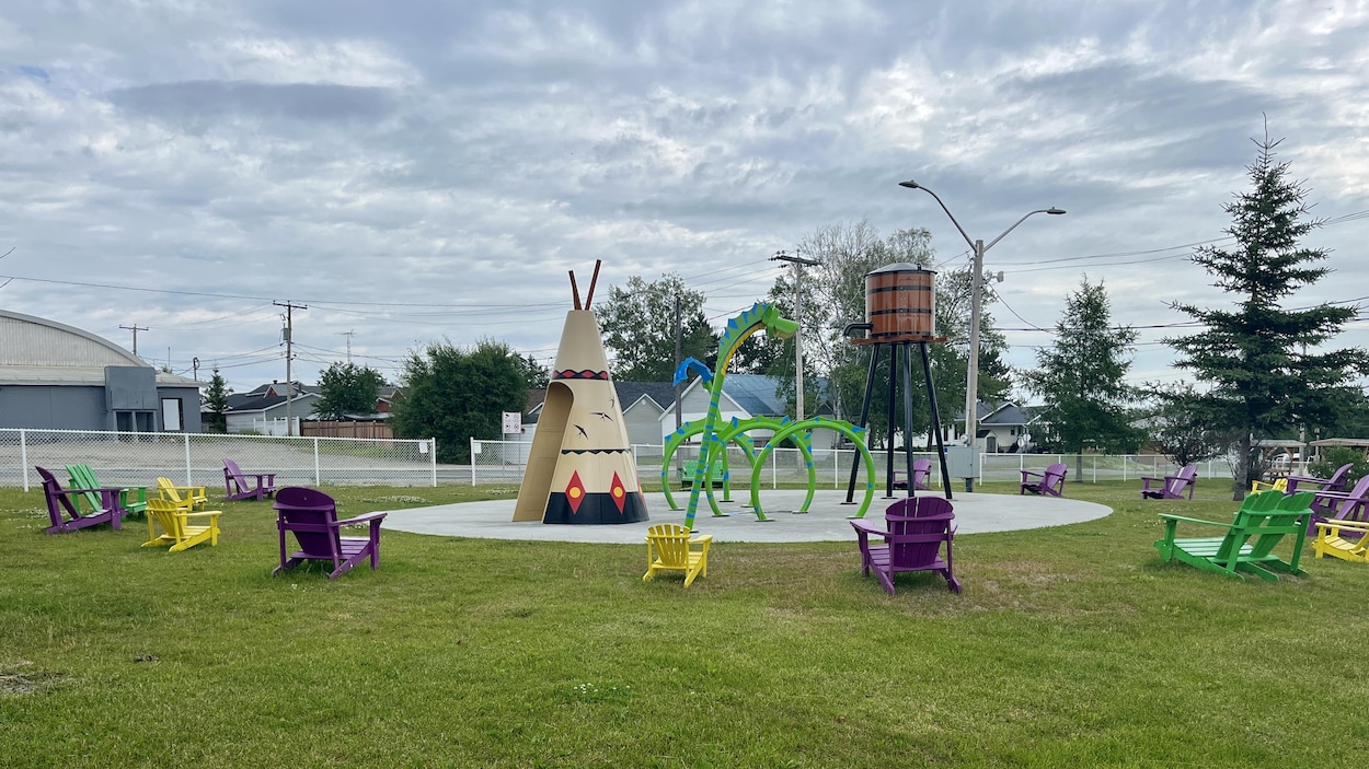 Vandalisme au parc à jeux d’eau de Normétal