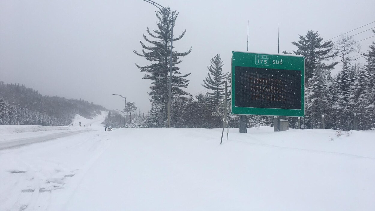 La route 175 rouverte entre Saguenay et Québec RadioCanada.ca