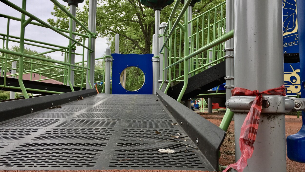 Un module de jeux pour enfants.