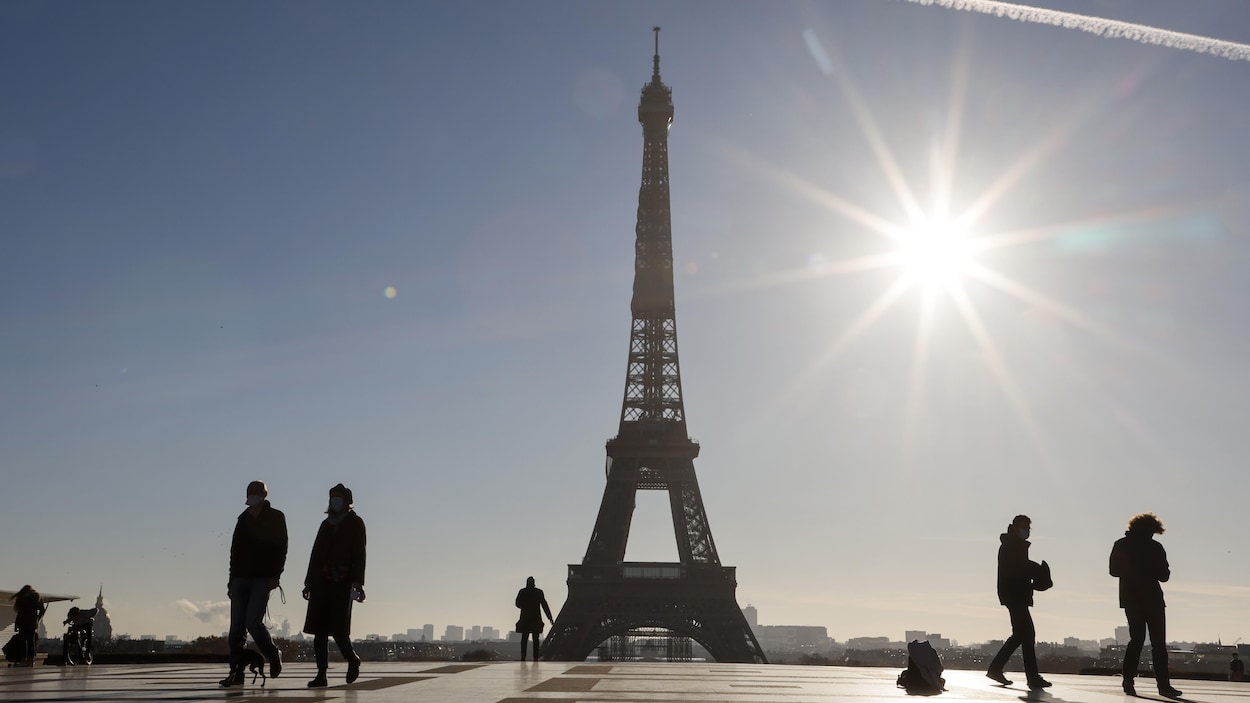 La Tour Eiffel.