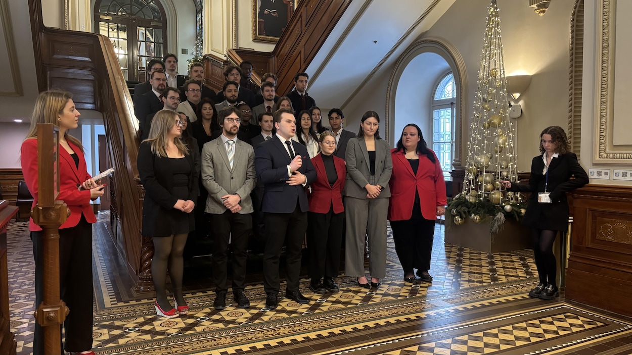 Une incursion à l’Assemblée nationale pour des jeunes de la région