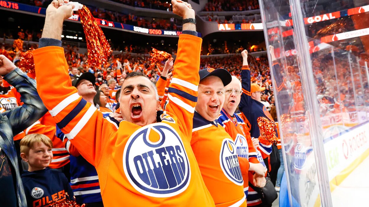 Les victoires des Oilers profitent aux commerces d’Edmonton RadioCanada