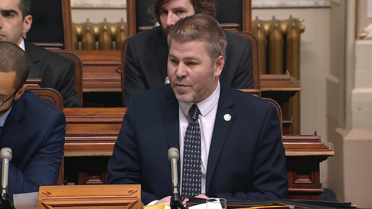 Le député péquiste Pascal Bérubé Le député péquiste Pascal Bérubé