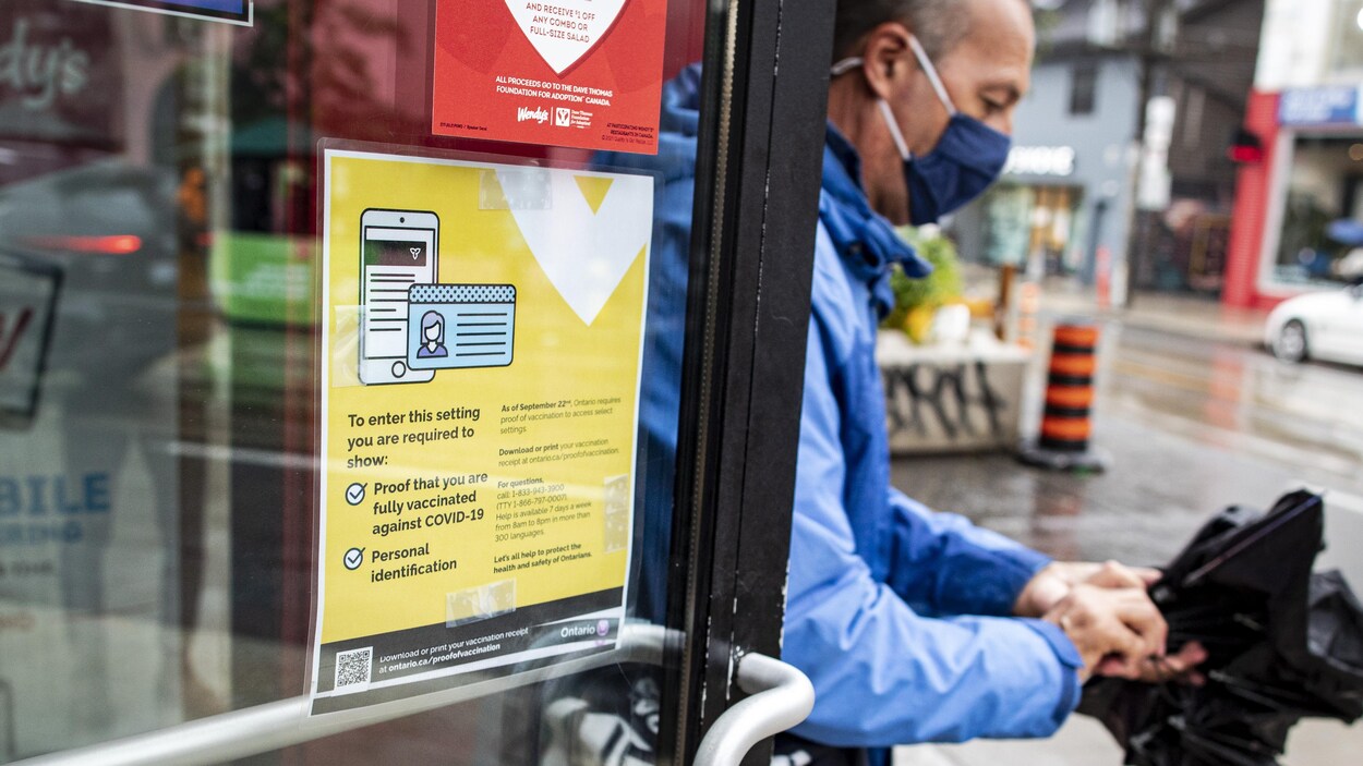 Passeport vaccinal des Ontariens déboutés devant les tribunaux