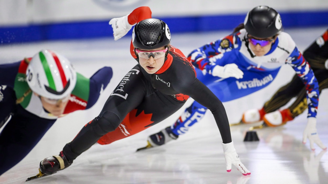 JO : malgré une blessure, la patineuse Claudia Gagnon se tient prête comme réserviste