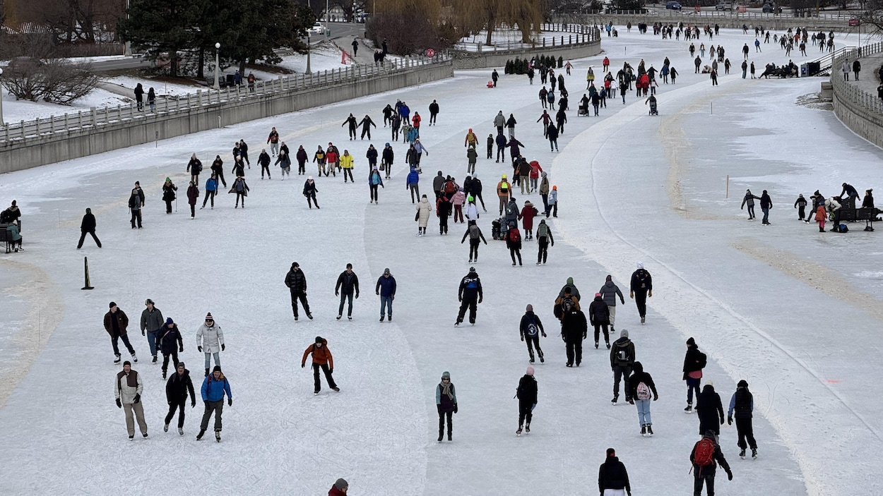 Premiers coups de patin sur le canal Rideau