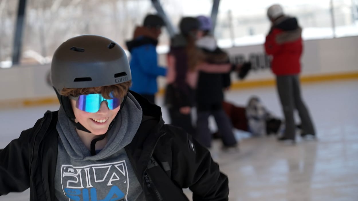 La patinoire du parc Bon-Pasteur inaugurée