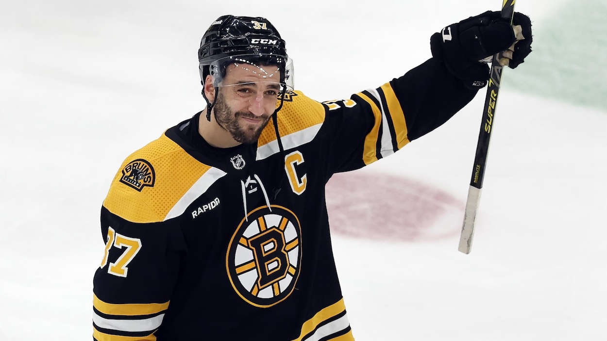 Le no 37 de Patrice Bergeron sera retiré par les Bruins de Boston