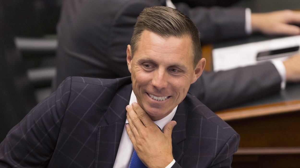 Le chef progressiste-conservateur Patrick Brown en chambre à Queen's Park