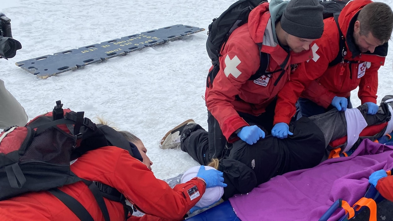 Des patrouilleurs en compétition