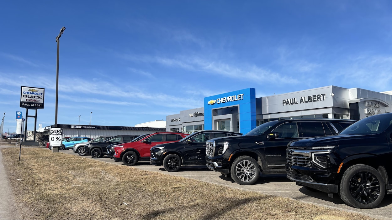 Vol de camion dans un concessionnaire de Chicoutimi