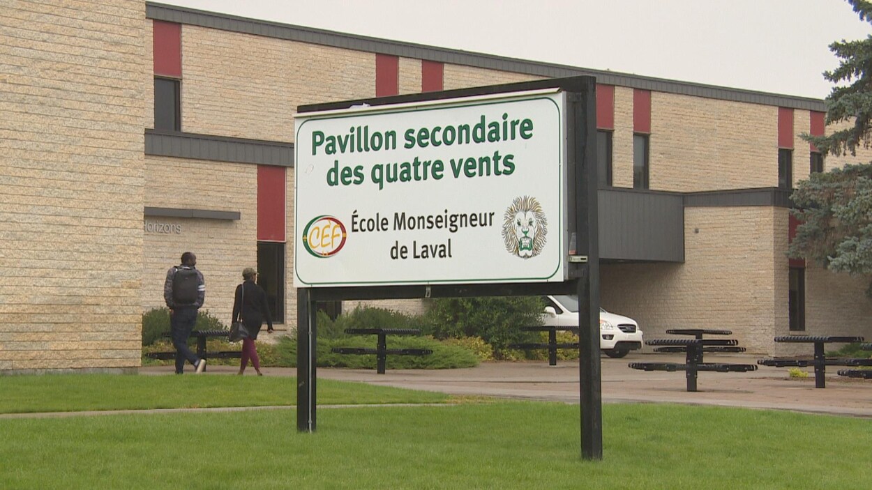 La façade du pavillon secondaire des Quatre Vents.