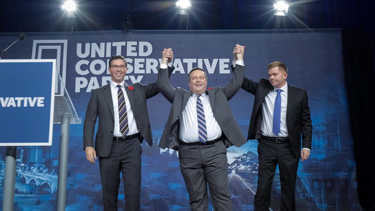 Brian Jean, Jason Kenney, Doug Schweitzer.