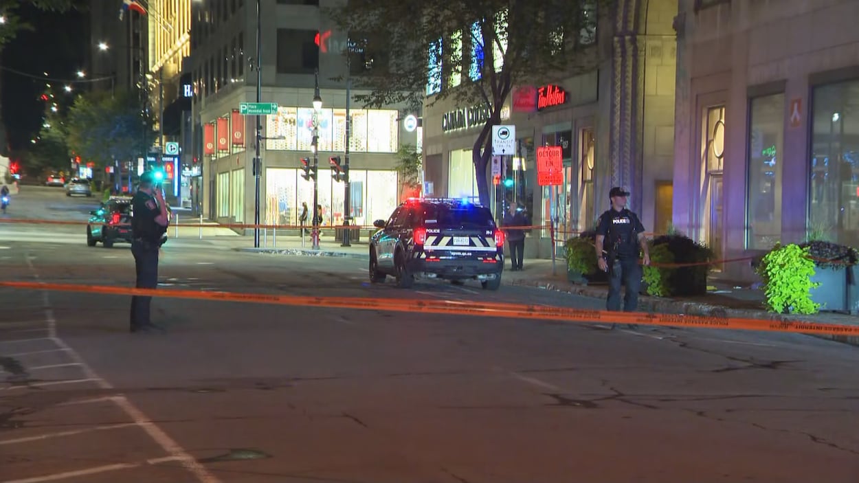 Un jeune homme de 16 ans poignardé dans le centre-ville de Montréal