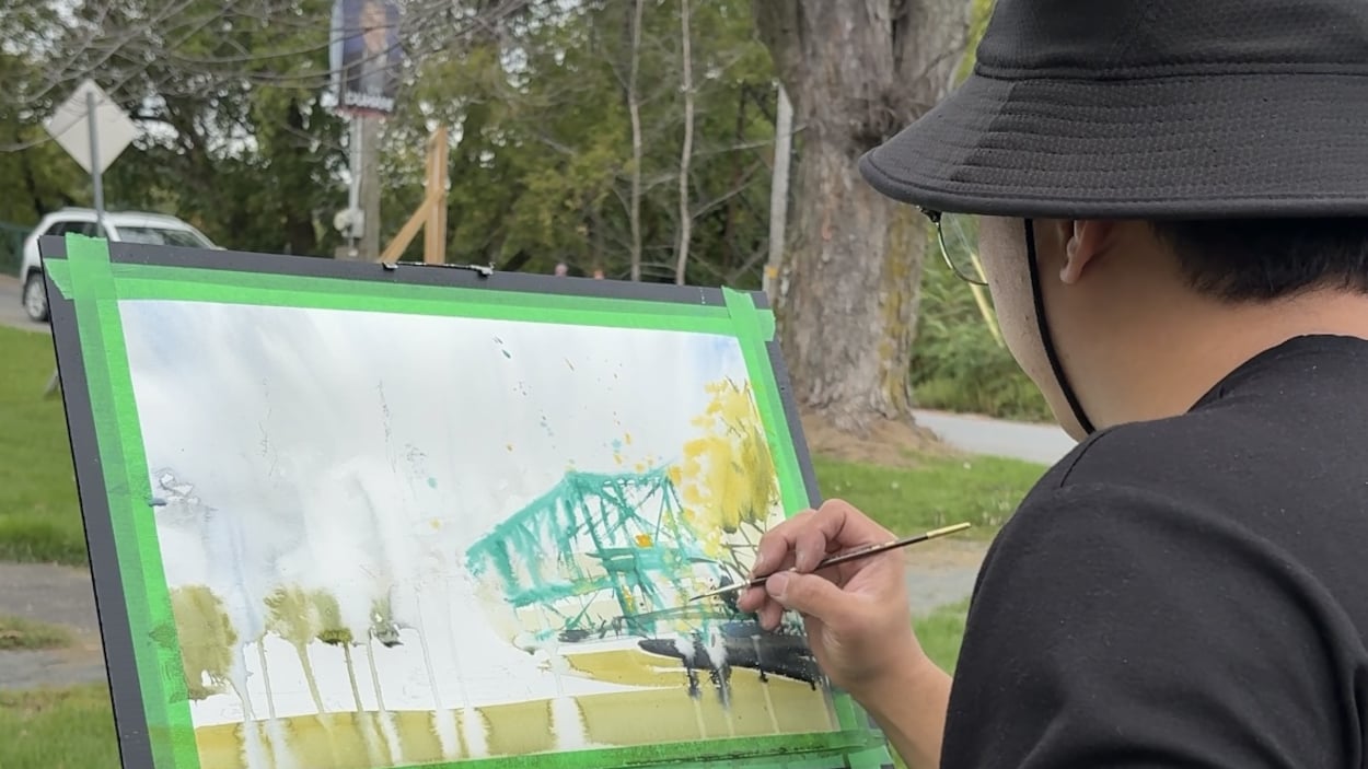 Le regard d’un artiste sur sa terre d’accueil