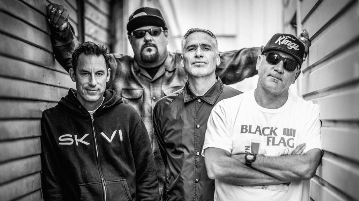 Les membres du groupe Pennywise