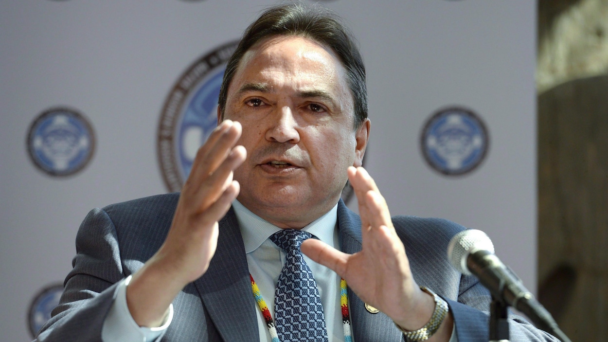 Le chef de l'Assemblée des Premières Nations, Perry Bellegarde