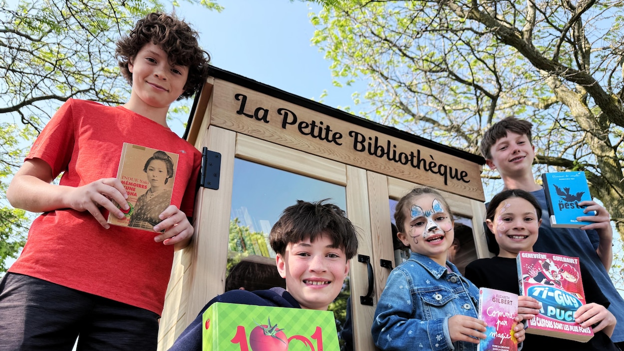 Une « Petite Bibliothèque » pour faire briller le français à Kitchener