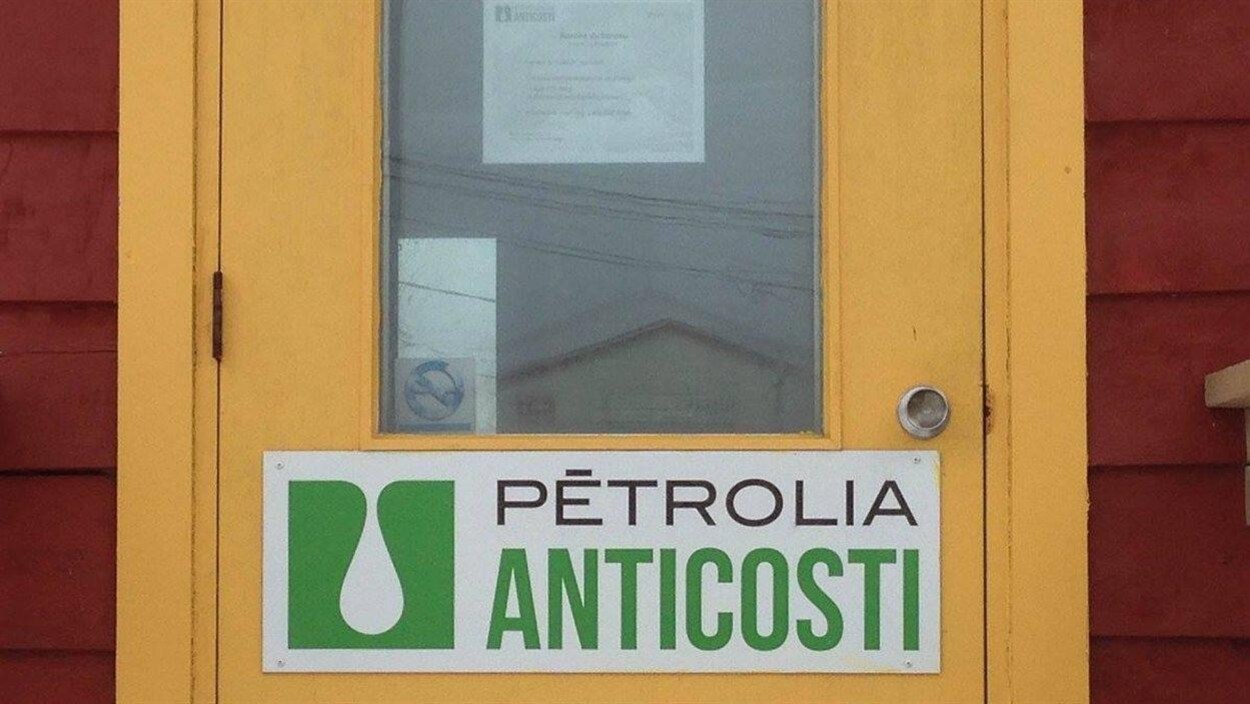 Une partie des installations de Pétrolia à Anticosti