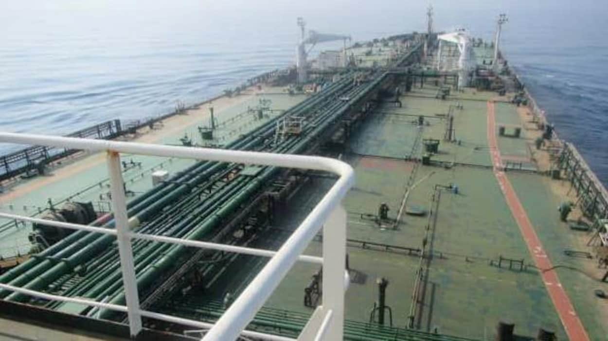 Le pont du bateau.