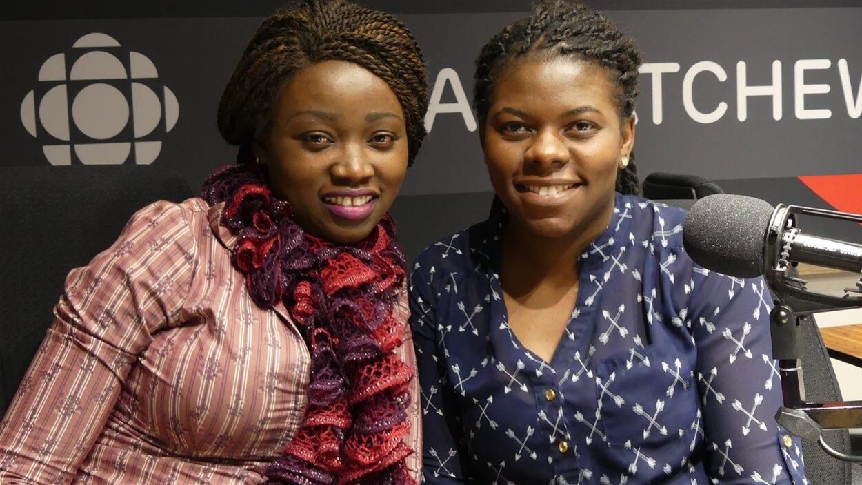 Judith Nkongolo, Fatouma Tshiswaka en entrevue à l'émission Pour faire un monde.