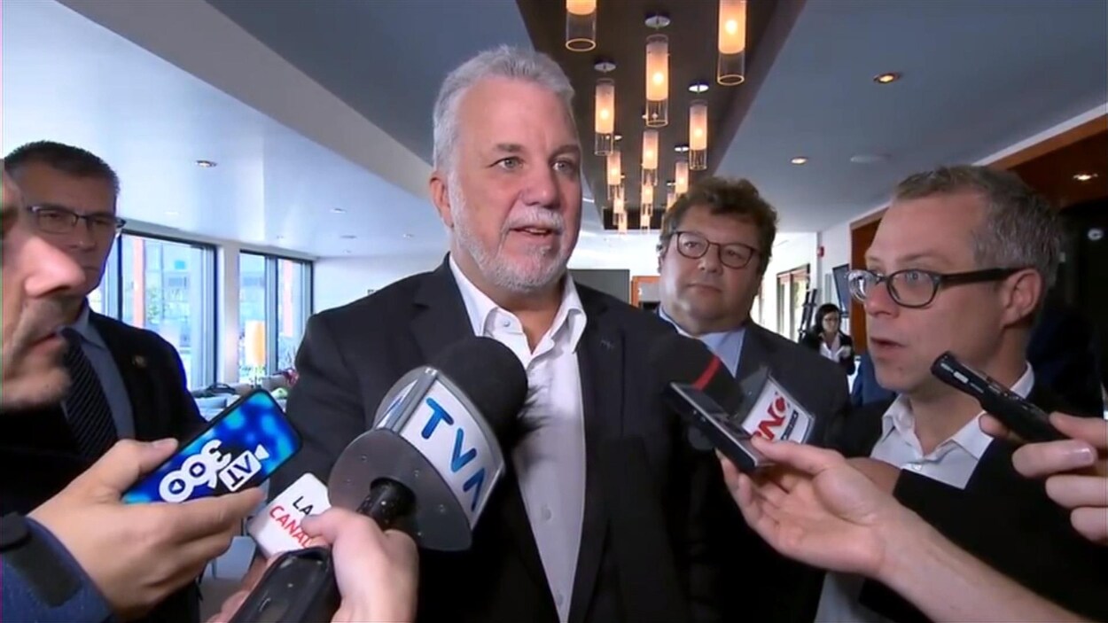 Le premier ministre Philippe Couillard Le premier ministre Philippe Couillard