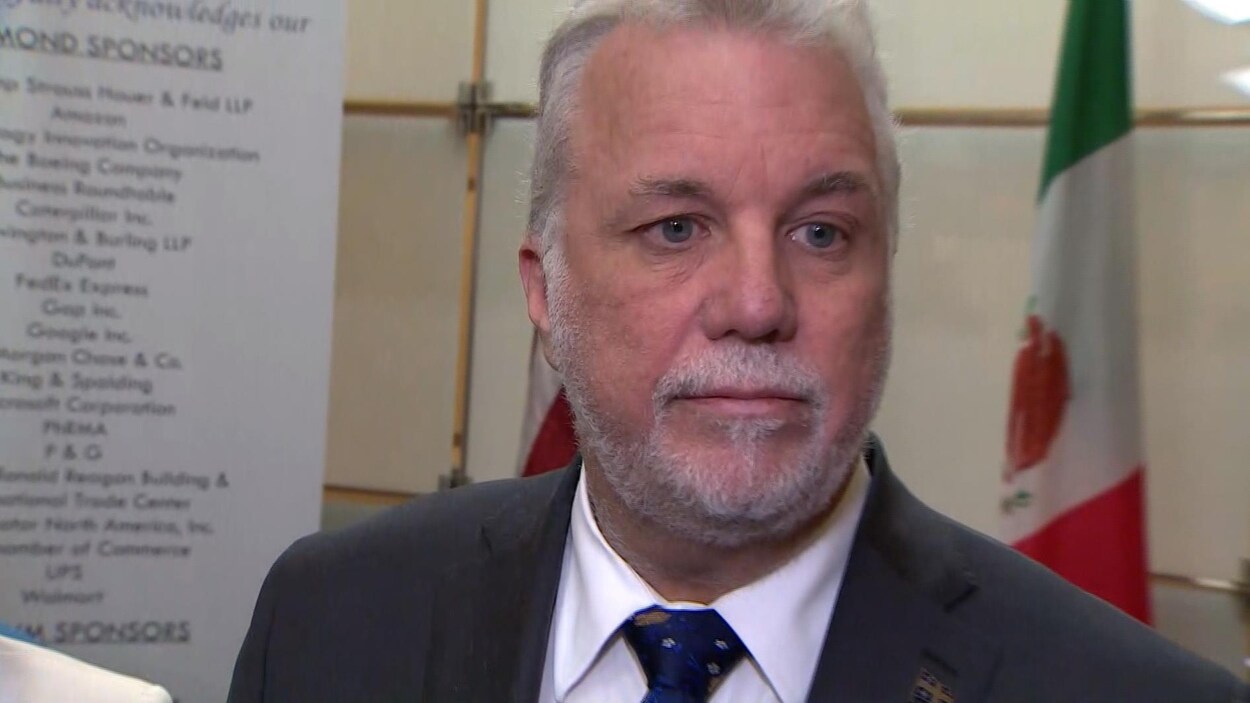 Philippe Couillard, premier ministre du Québec. Philippe Couillard, premier ministre du Québec.