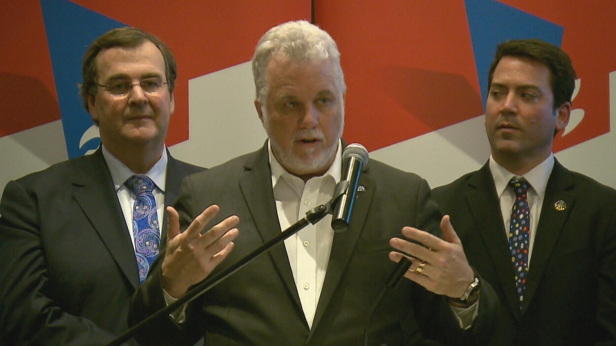 Le premier ministre Philippe Couillard