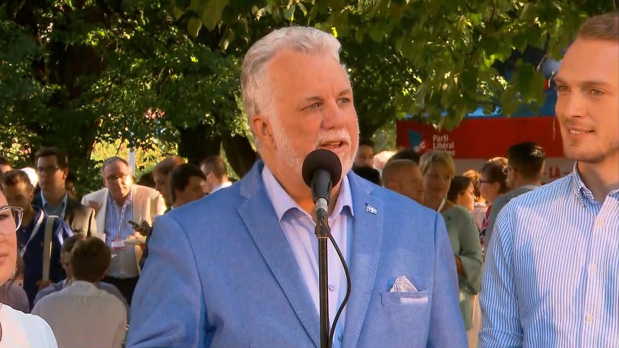 Le premier ministre du Québec, Philippe Couillard