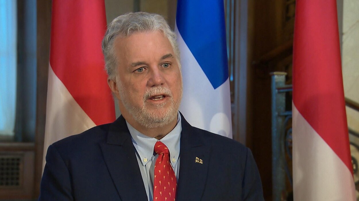 Le premier ministre Philippe Couillard.