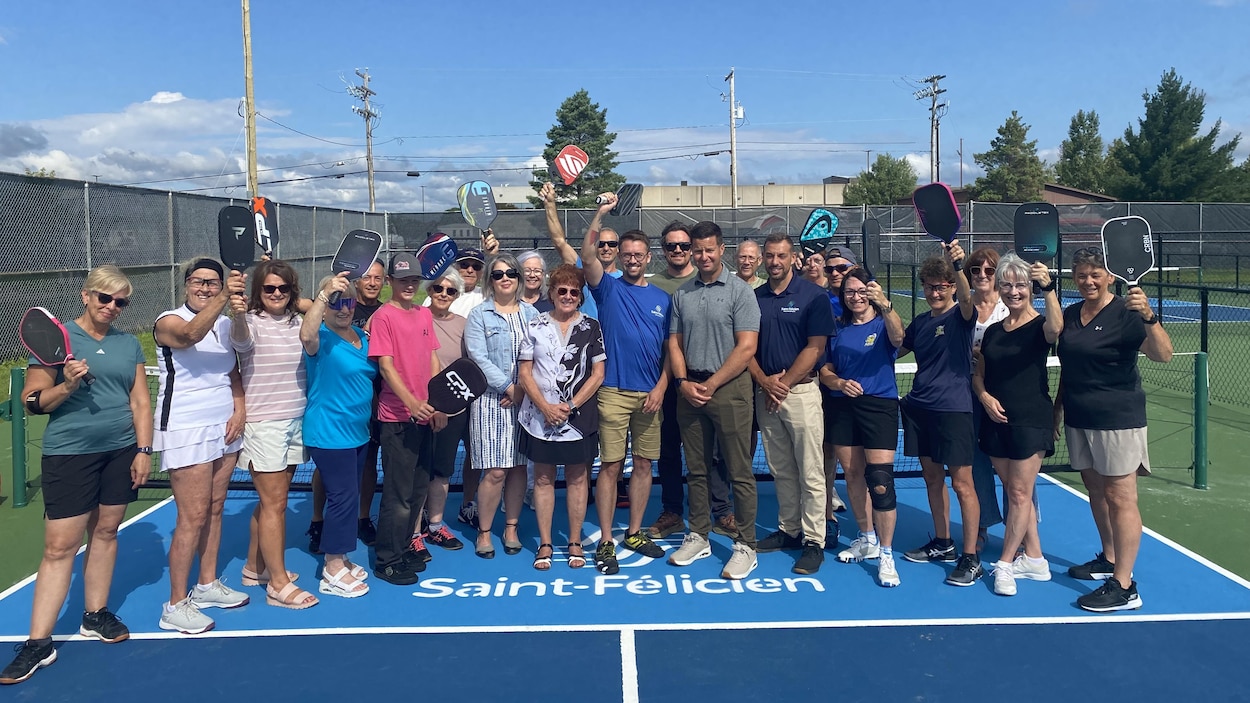 Six nouveaux terrains de pickleball à Saint-Félicien
