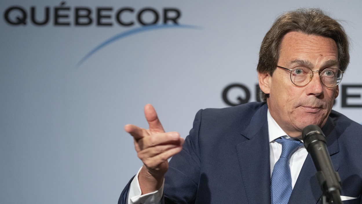 Le PDG de Québecor, Pierre Karl Péladeau, veut racheter Corus