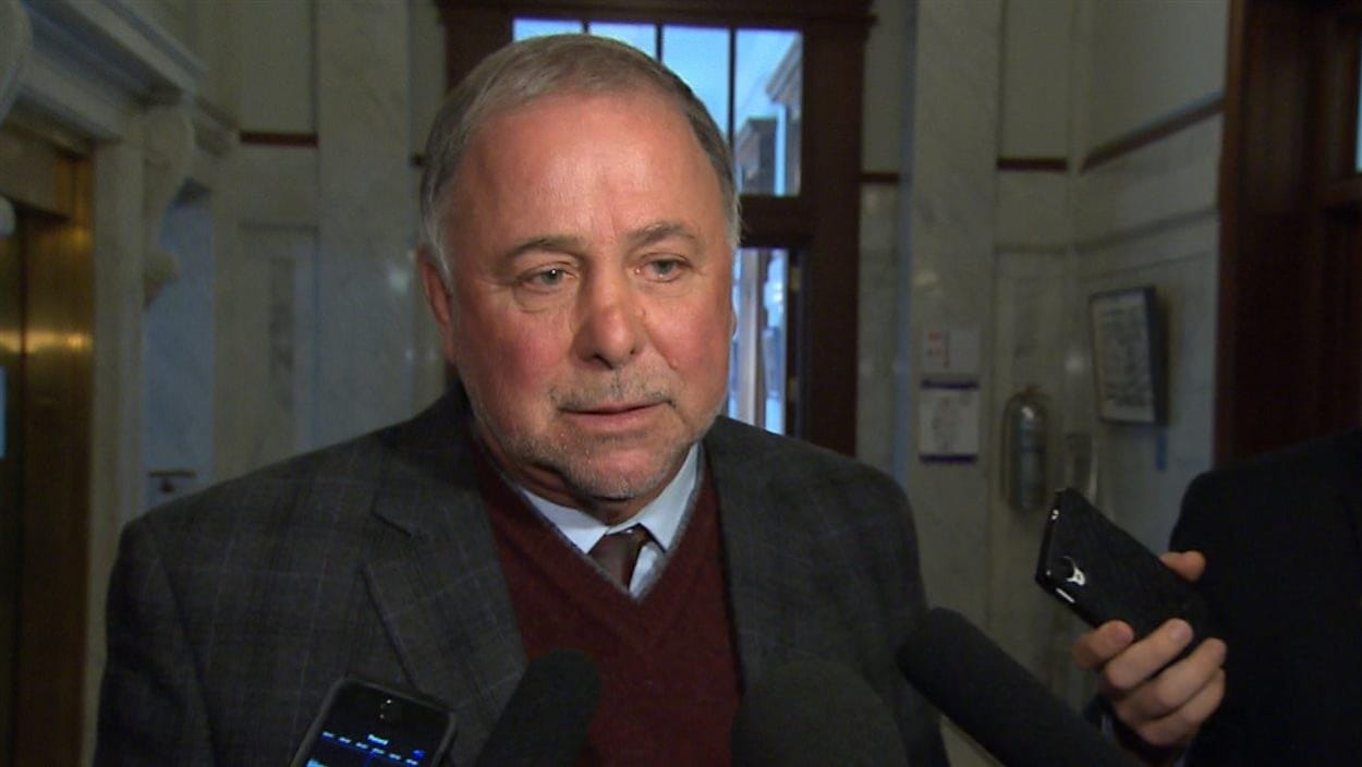 Le ministre de l'Agriculture du Québec, Pierre Paradis Le ministre de l'Agriculture du Québec, Pierre Paradis