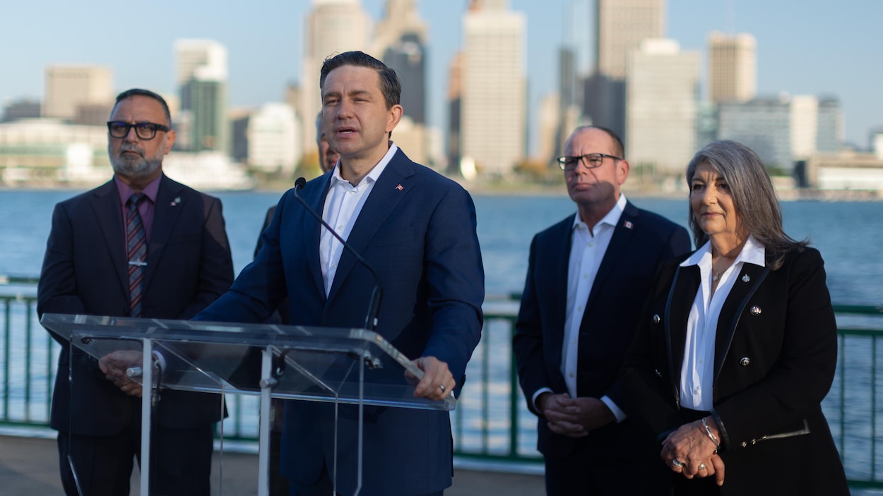 Poilievre se rend à Détroit pour plaider en faveur d’un « libre-échange sans tarifs »