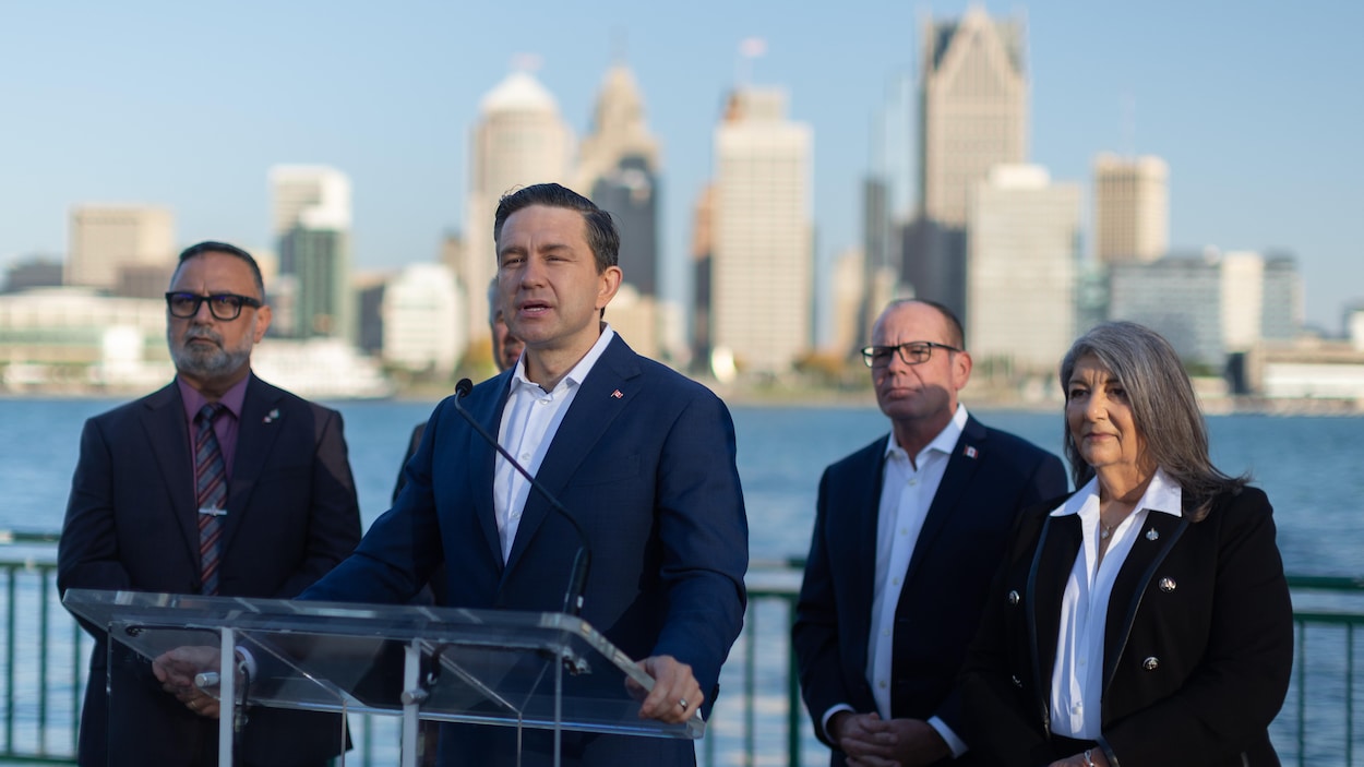 Pierre Poilievre à la rencontre de dirigeants du secteur de l’automobile aux États-Unis