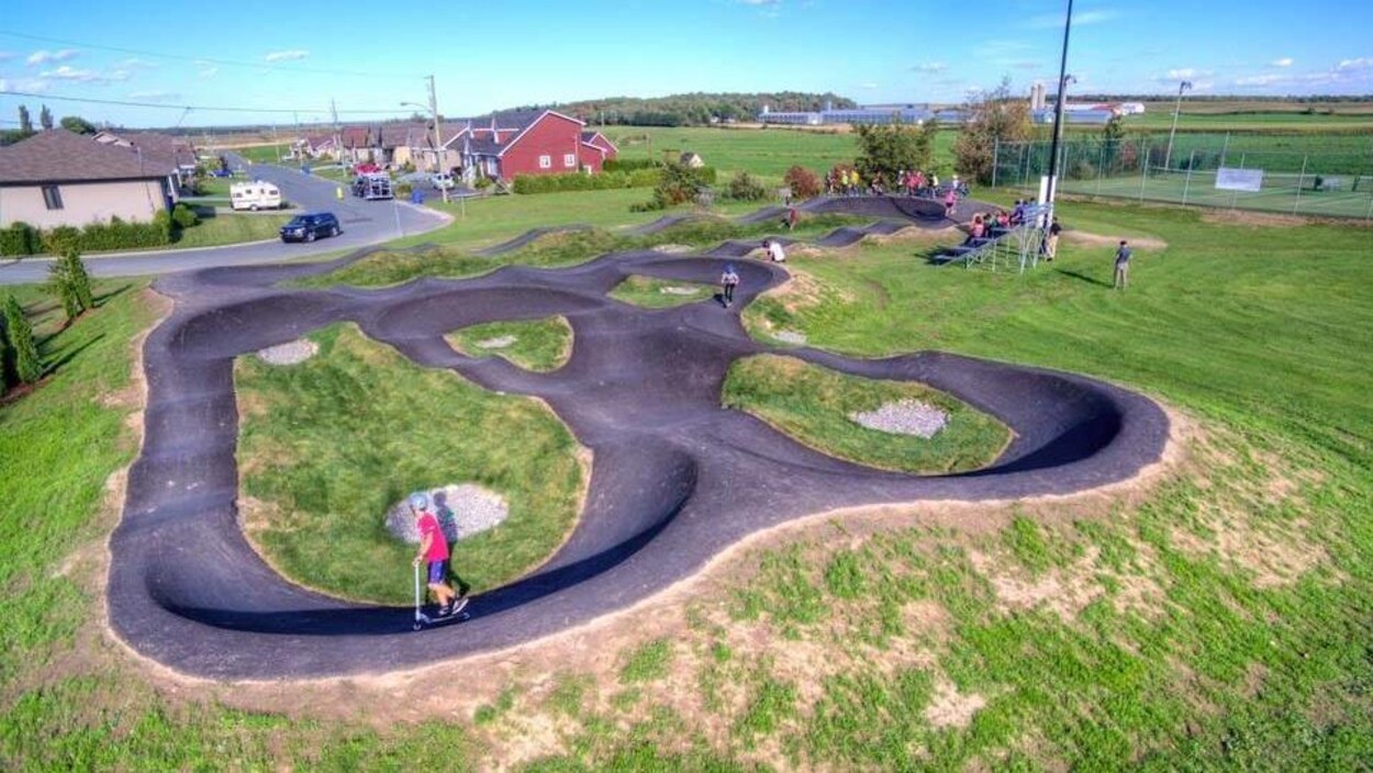 piste à rouleaux