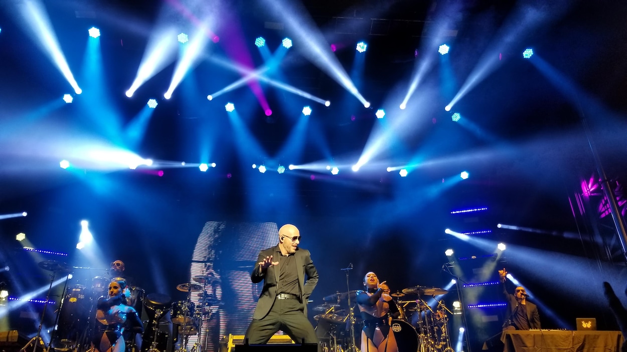 PItbull sur scène