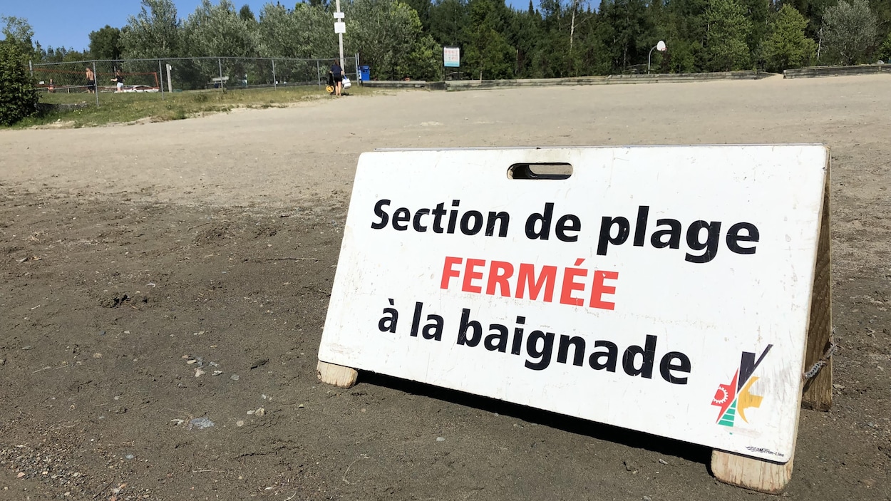 Baignade interdite aux plages municipales de Val-d’Or et Rouyn-Noranda