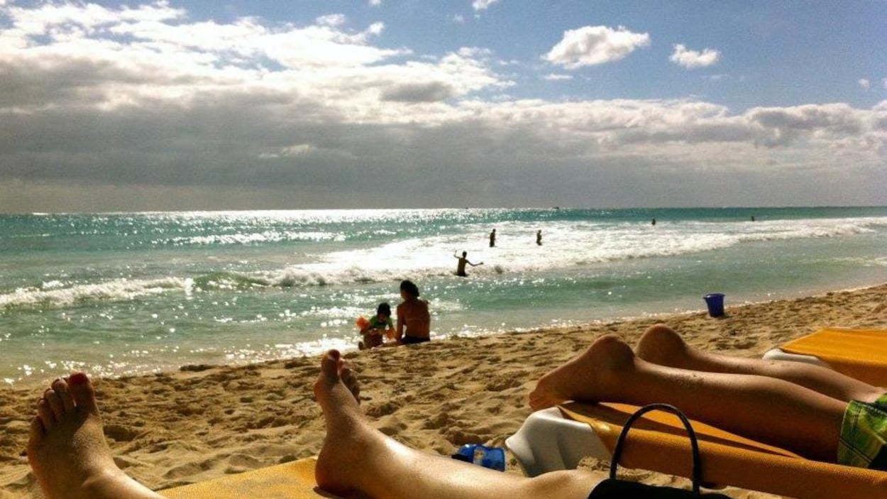 Plage de Riviera Maya, au Mexique