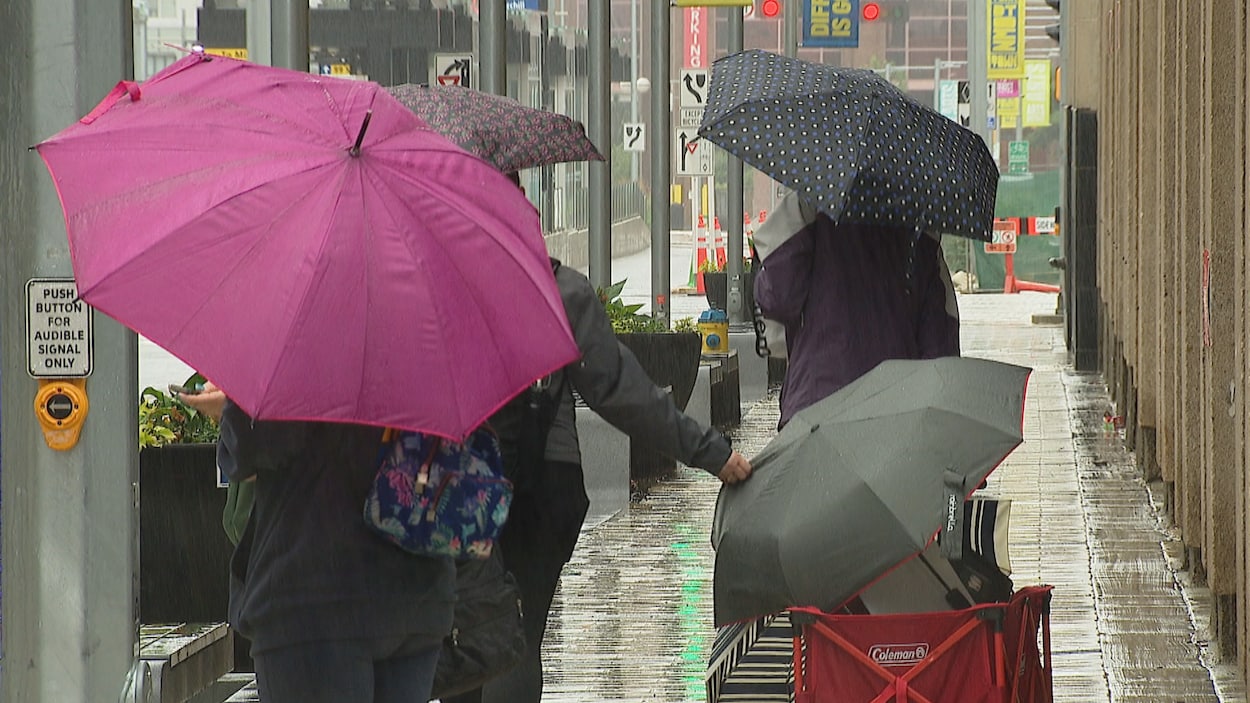 Alerte orange de pluie pour Edmonton et le centre de l’Alberta
