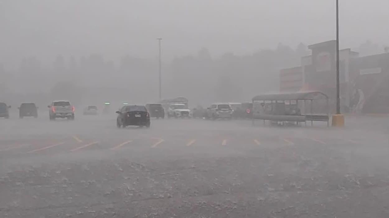 La pluie fait des dégâts à Saint-Félicien