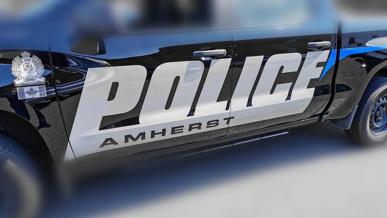 Une voiture de police de Amherst.
