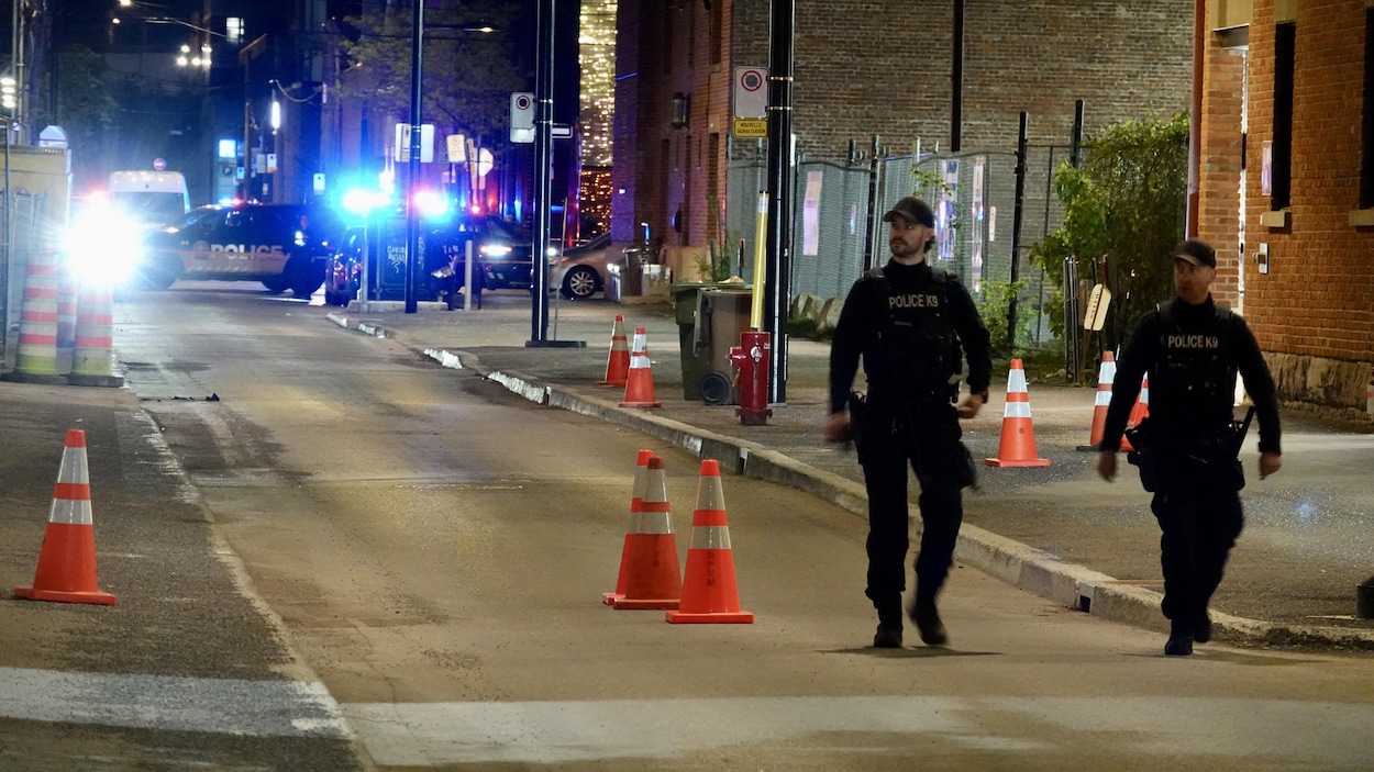 Des coups de feu tirés au centre-ville de Montréal tard dimanche soir