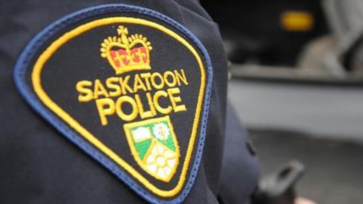 Un écusson de la police de Saskatoon