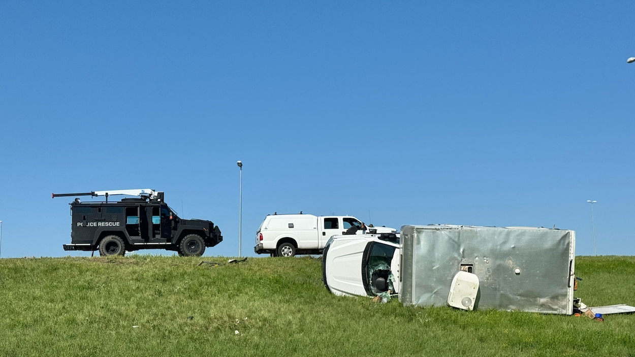 Une course poursuite se termine en fusillade à Saskatoon