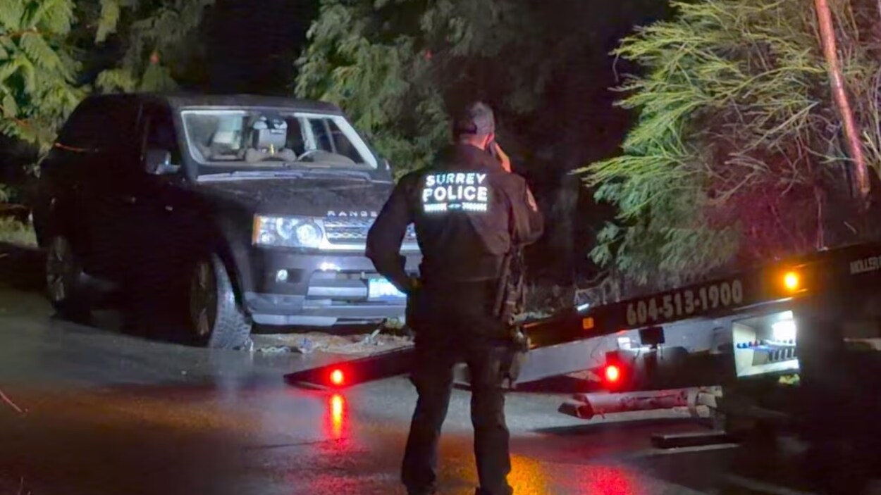Trois arrestations après des coups de feu à Surrey