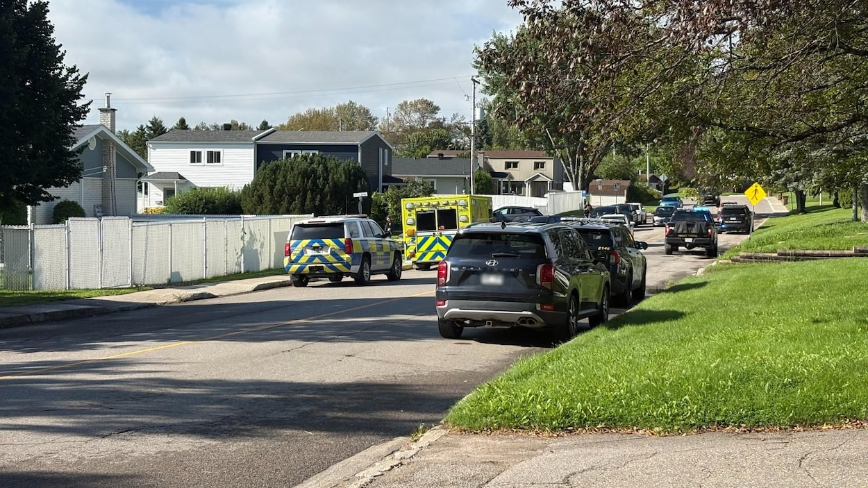 L’opération policière est terminée à La Baie