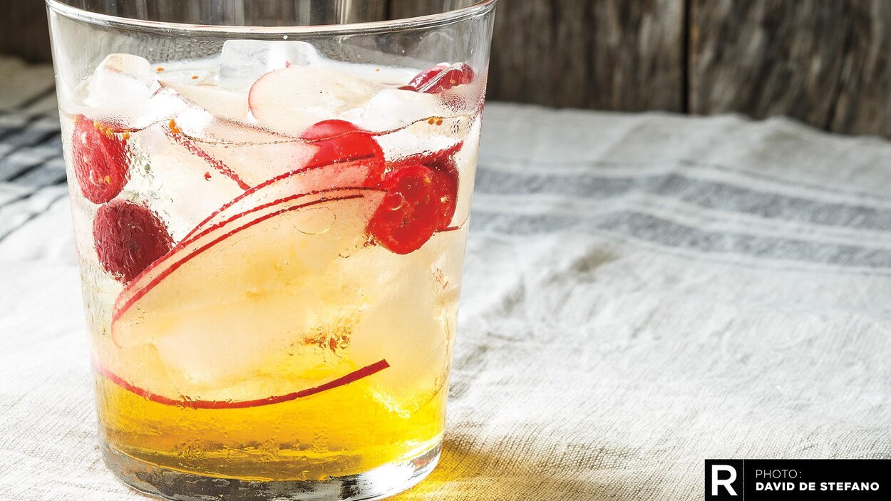 Le pomme-canneberge au cidre Le pomme-canneberge au cidre