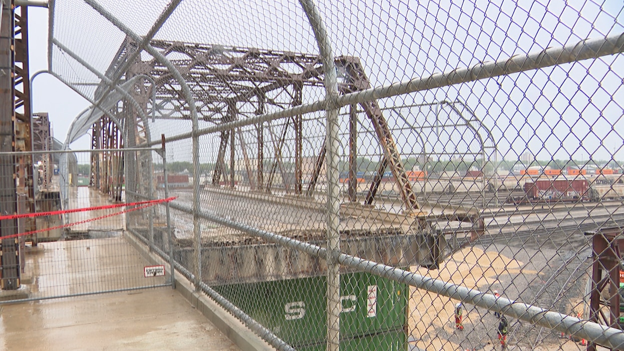 Le démantèlement du pont Arlington